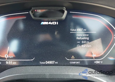 2024 BMW X3 M40I z USA, uszkodzony, nr VIN 5UX83DP07R9X12455